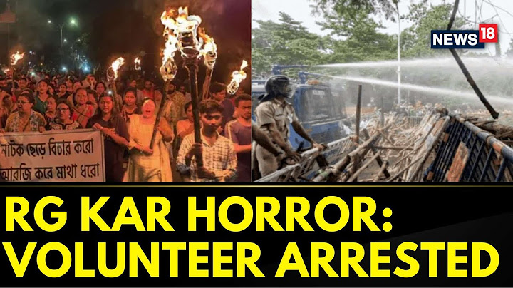 RG Kar Medical Doctor Death Case | Civic Volunteer Allegedly Barred Into Barricade In Kolkata