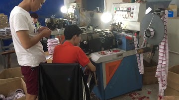 Visit Local Garment Label Cutting and Folding Machine customers