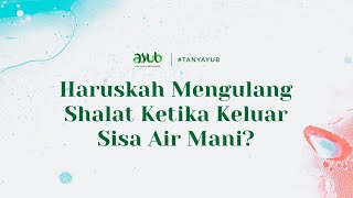 Haruskah Mengulang Shalat Ketika Keluar Sisa Air Mani?