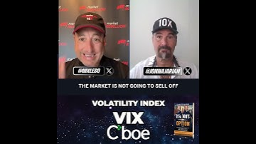 Volatility Index® @cboe #VIX up just 3% on day 2 of gov shutdown? 🤔