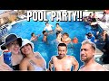 OUR CARNE ASADA POOL PARTY!!