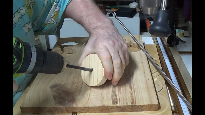 Mini Office Workbench, Part 10 of 13   Threading, bolting and rubberising the cookies