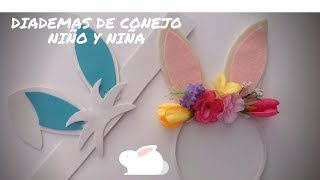 HOW TO MAKE BUNNY HEADBANDS FOR BOYS AND GIRLS / DIY / SPRING FESTIVAL / EASTER