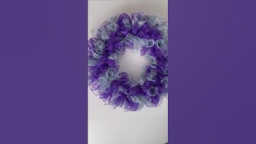 Make Your Own Designer Dollar Store Wreath - Easy Tutorial For Beginners!