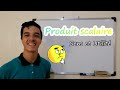 Le Produit Scalaire