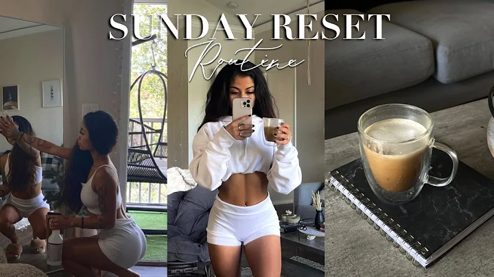 SUNDAY RESET ROUTINE 2022 | clean, restock, errand...