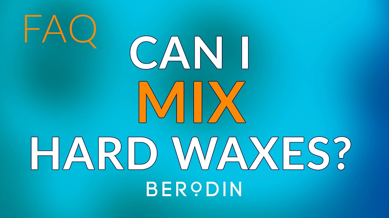 Can I mix hard waxes? YouTube