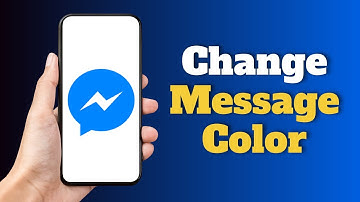 How To Change Message Color On Messenger