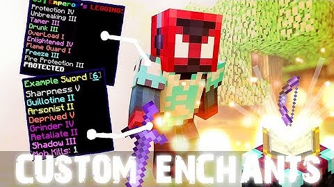 WHAT ARE CUSTOM ENCHANTMENT | HOW TO GET ILLEGAL ENCHANTS | MINECRAFT