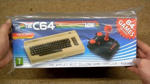 Commodore 64 Mini Unboxing & Playtest