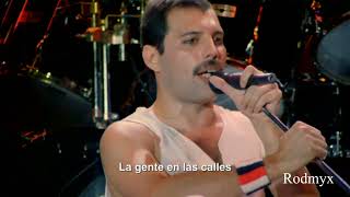 Queen   Under Pressure  subtitulos en español Budapesten 1987  HD Rodmyx