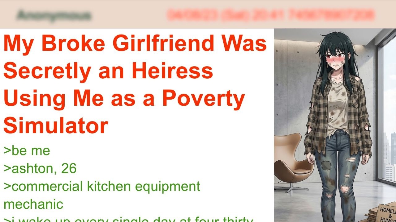 My Broke Girlfriend Was Secretly Using Me as a Poverty Simulator | 4chan Greentext Stories
