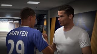 FIFA 18 THE JOURNEY :HUNTER RETURNS GAMEPLAY NEW FEATURES ft. CR7,Griezmann,Muller  HD