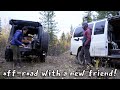 Off-Road Adventure with a New Friend - Van Life Yukon