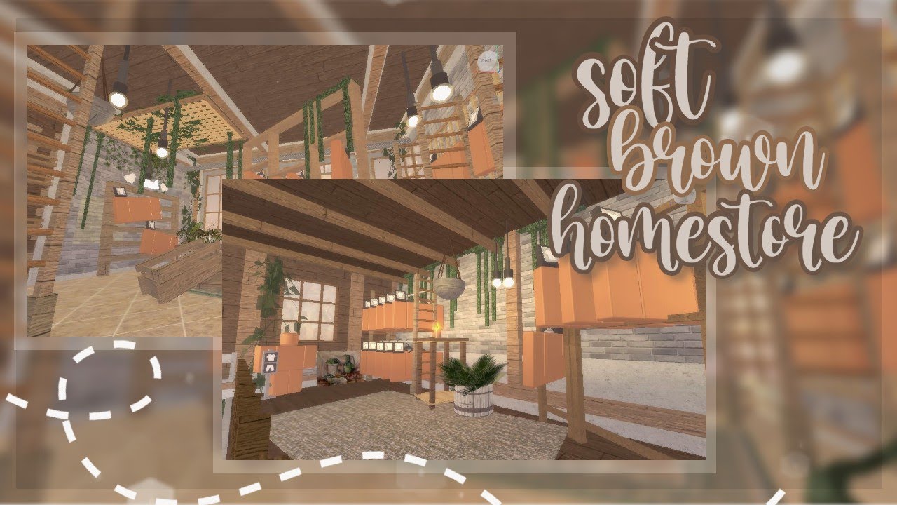 Soft Brown Homestore Speed Build Youtube - buzi s homestore roblox wholefedorg