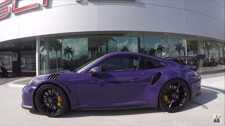 2016 Ultraviolet Porsche 911 GT3 RS 500 hp @ Porsche West Broward
