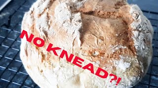 No need to Knead Bread! | Airfryer RUSTIC bread | Budget Bread Recipe | 33 pence!!