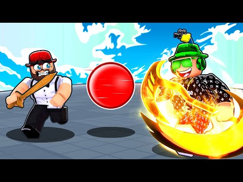 I CHALLENGED MY DAD TO A DUEL in Roblox Blade Ball