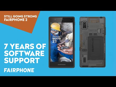 7 years of Android software support | Fairphone 2