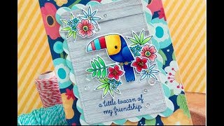 Coloring To Match Patterned Papers | Copics | Reverse Confetti