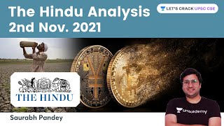 The Hindu Newspaper Editorial Analysis 2nd Nov 2021 | Current Affairs | UPSC CSE | Saurabh Pandey screenshot 3