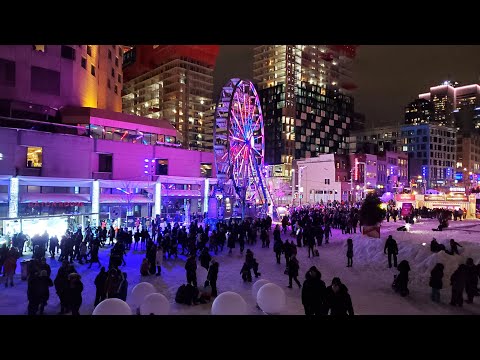 Video: Montréal en Lumière: Montrealin valofestivaali
