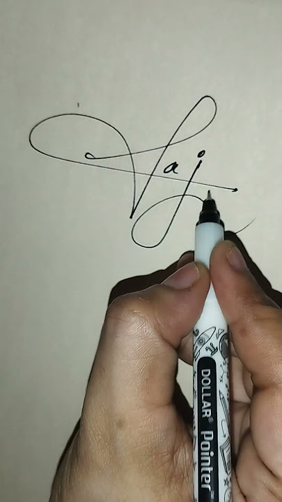 FAJAR Name Signature Style #Shorts #signaturestyles #signature #calligraphy #writingskills