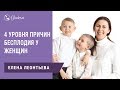 4 уровня причин бесплодия у женщин | Как забеременеть?| Елена Леонтьева