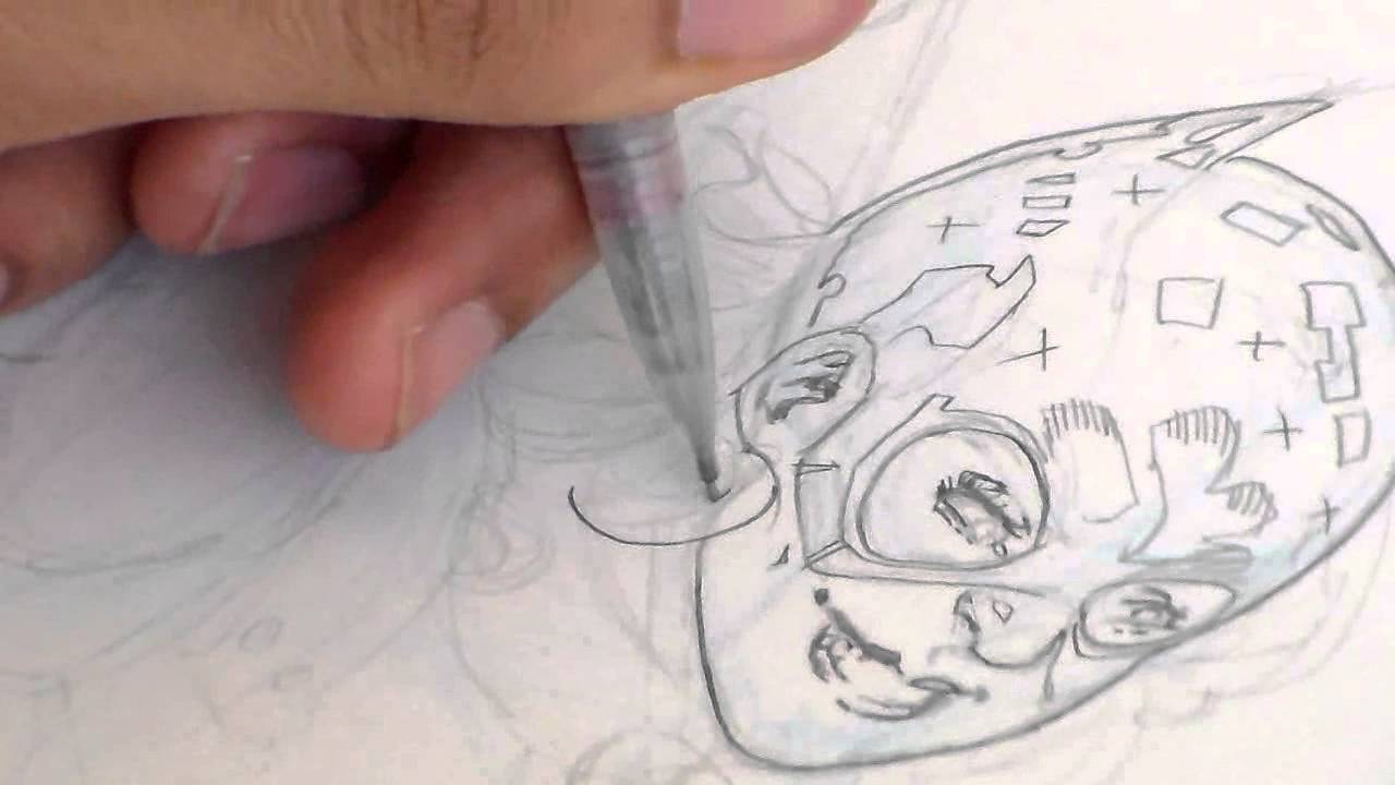 Drawing New 52 Batgirl (Babs Tarr redesign)