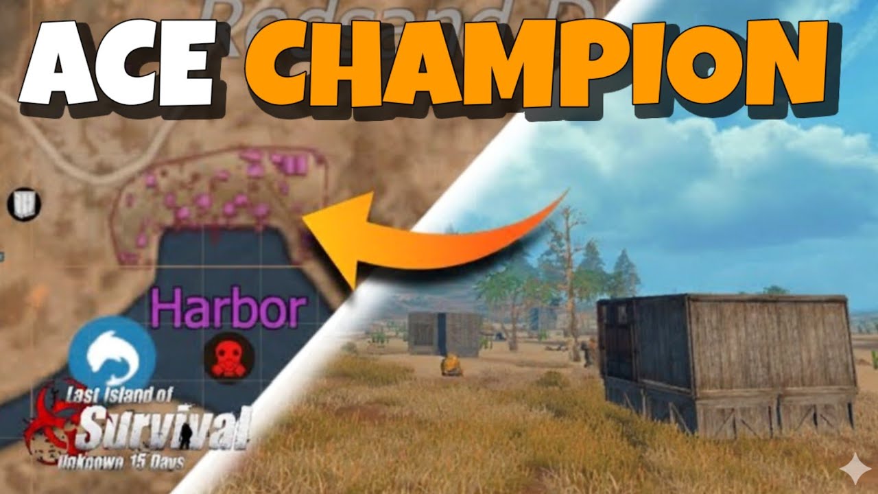 DUO JOURNEY - I built next to harbor in no talent server ACE CHAMPION | Last Island of Survival