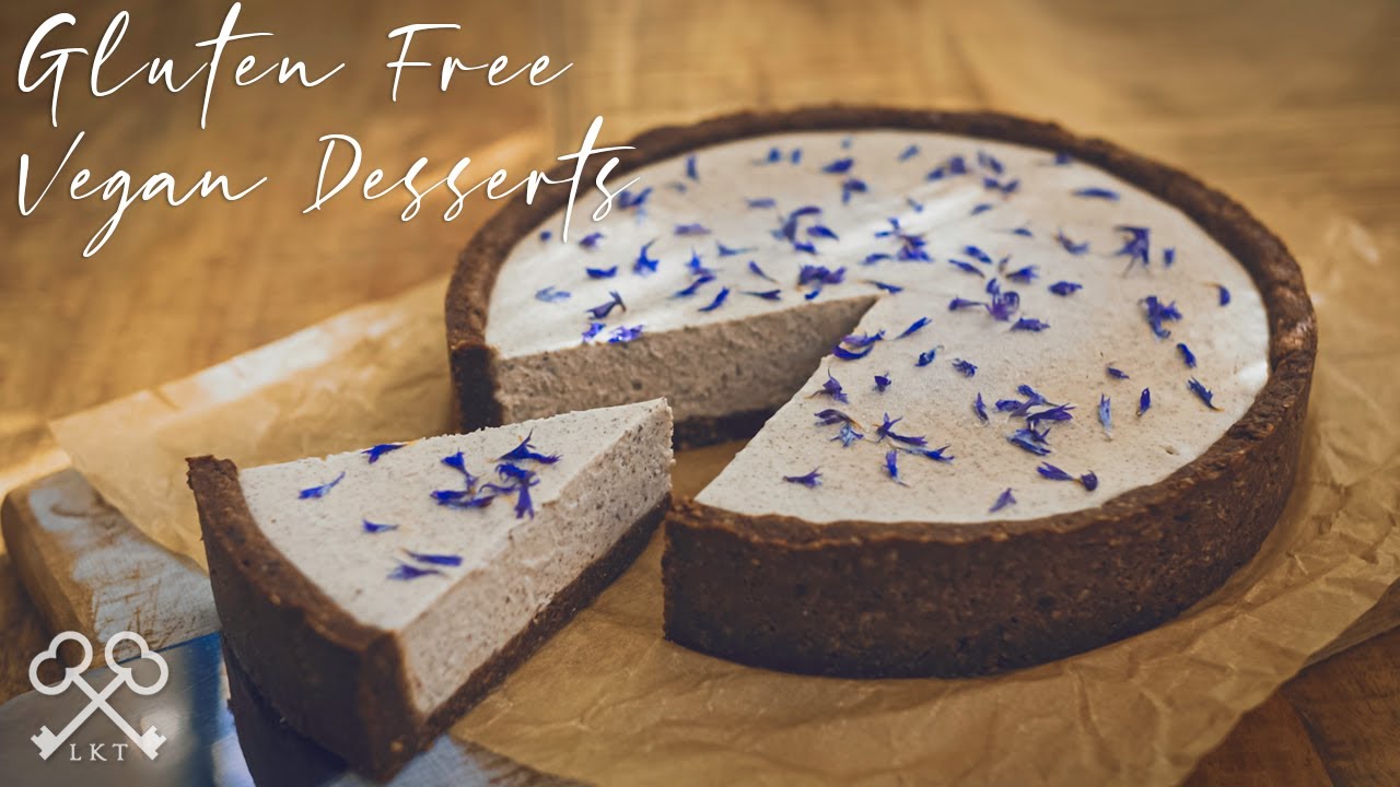 NoBake Earl Grey Cheesecake Gluten Free Vegan Desserts YouTube