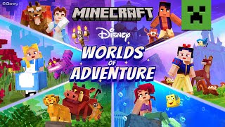 Minecraft X Disney Worlds Of Adventure Dlc