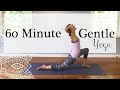 60 MINUTE GENTLE YOGA - full class for all levels, great for seniors and beginners