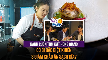 Khiến giám khảo vét sạch đĩa món bánh cuốn tôm của Chef Vy đặc biệt thế nào? Top Chef 3