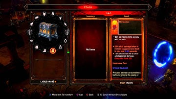 Diablo 3 Ultimate Evil Edition 2.1 List of Legendary Gems
