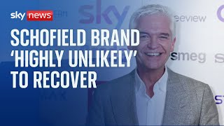 Phillip Schofield's career 'highly unlikely' to recover