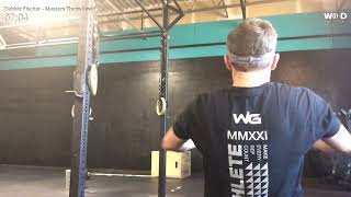WOD 2 Masters Throwdown