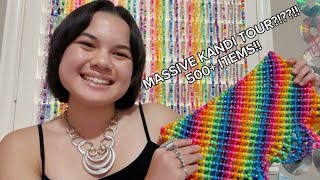 MASSIVE KANDI TOUR!!!! (500+ Items) 