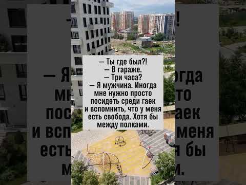 Мужская свобода: найти покой среди гаек. #юмор #гараж