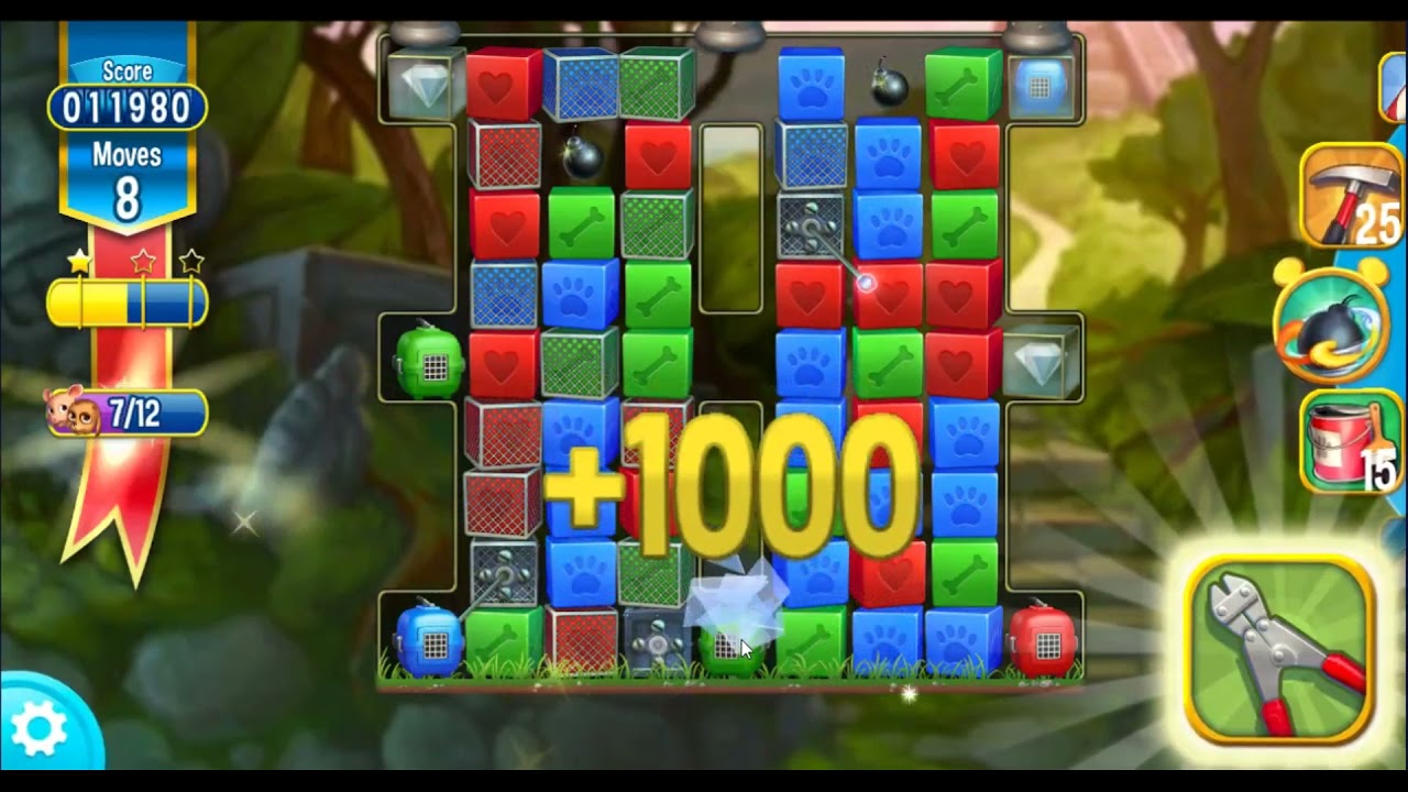 Pet Rescue Saga Level 4296 - NO BOOSTERS | SKILLGAMING ✔️