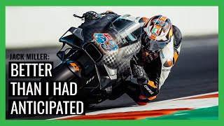 Jack Miller on transition to Red Bull KTM Factory Racing