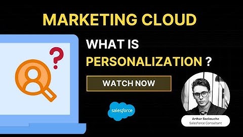 Wat is Marketing Cloud Personalisatie?