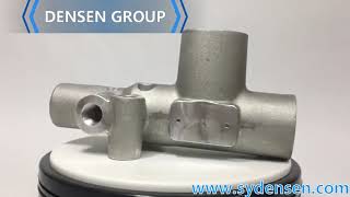 Densen Customized OEM precision cast aluminum A356 gravity casting valve body