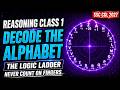 REASONING CLASS 1 | DECODE THE ALPHABET 🔥 | SSC CGL 2027 Foundation