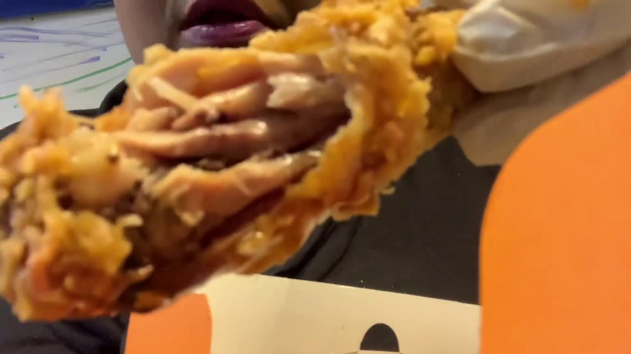 ASMR POPEYES CHICKEN & ICE CREAM CHIT CHAT YouTube