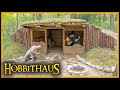 Das Hobbithaus - Mauern wie in Gondor - Bushcraft Mega Shelter