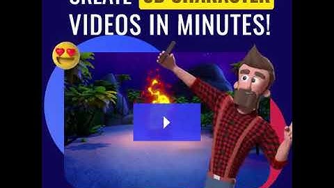 Create 3D Character Videos In Minutes!