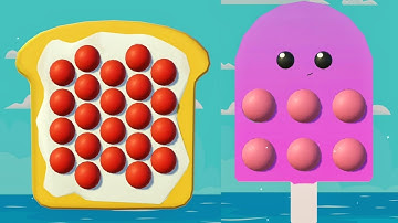 Bubble Pop it! Very satisfying and relaxing ASMR slicing game