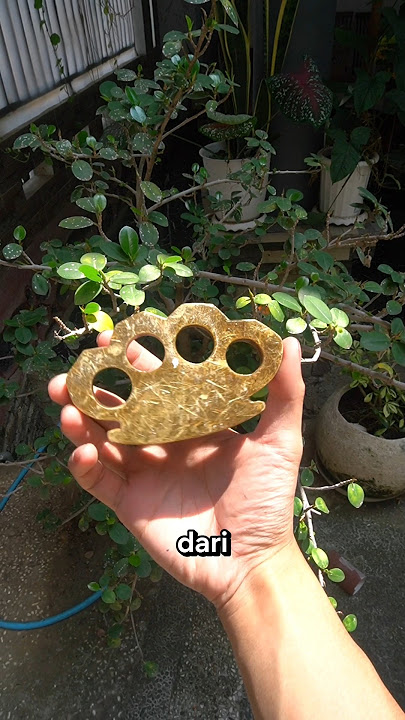 Membuat Knuckle dari Kertas Rumput dan Resin