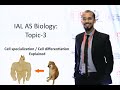 Ial biology cell specialization  cell differentiation explained